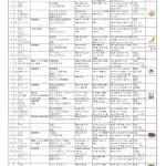 9月給食献立予定表