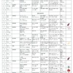1月給食献立予定表